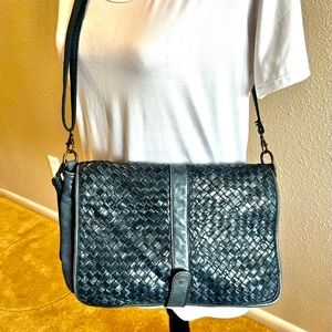 Vera Pelle Leather handbag - Blue